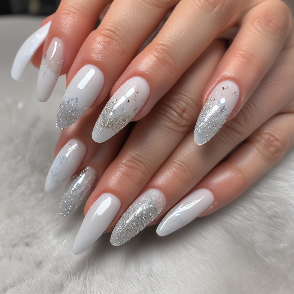 Elegant nail designs on display